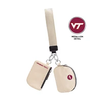 Virginia Tech Oversized Keystrap with Dual Coin Purses