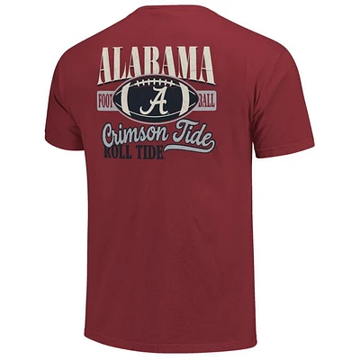 Alabama Crimson Tide Football Comfort Colors Tee
