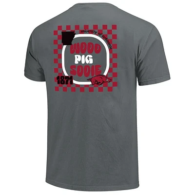 Arkansas Wooo Pig Sooie Comfort Colors Tee