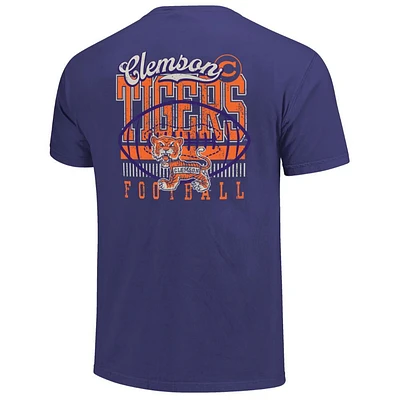 Clemson Vault Tigers Football Comfort Colors Tee