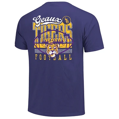 LSU Vault Tigers Football Comfort Colors Tee