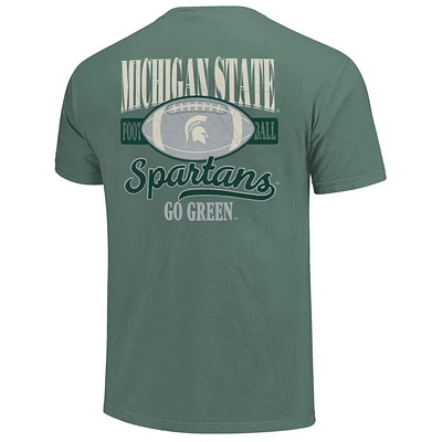 Michigan State Football Comfort Colors Tee