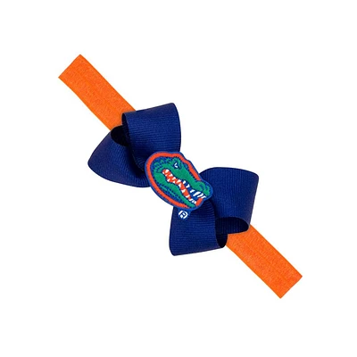 Florida Infant Mini Bow with Logo Patch Headband