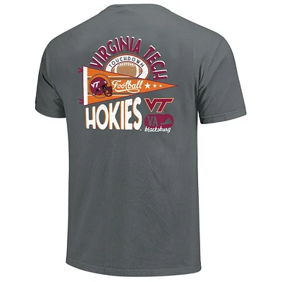 Virginia Tech Pennant Football Comfort Colors Tee