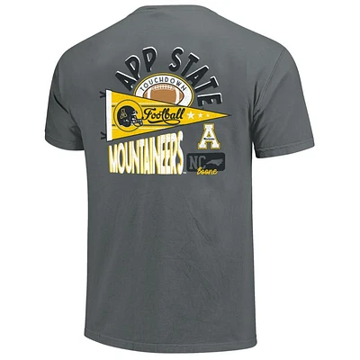 App State Pennant Football Comfort Colors Tee