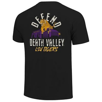 LSU Defend Death Valley Stadium Comfort Colors Tee