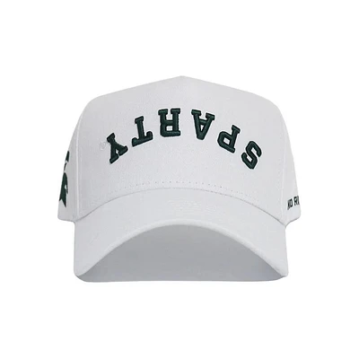 Michigan State No Rivals Upside Down Sparty Structured Cap