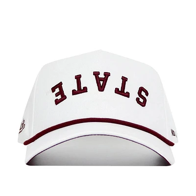 Mississippi State No Rivals Upside Down State Structured Cap