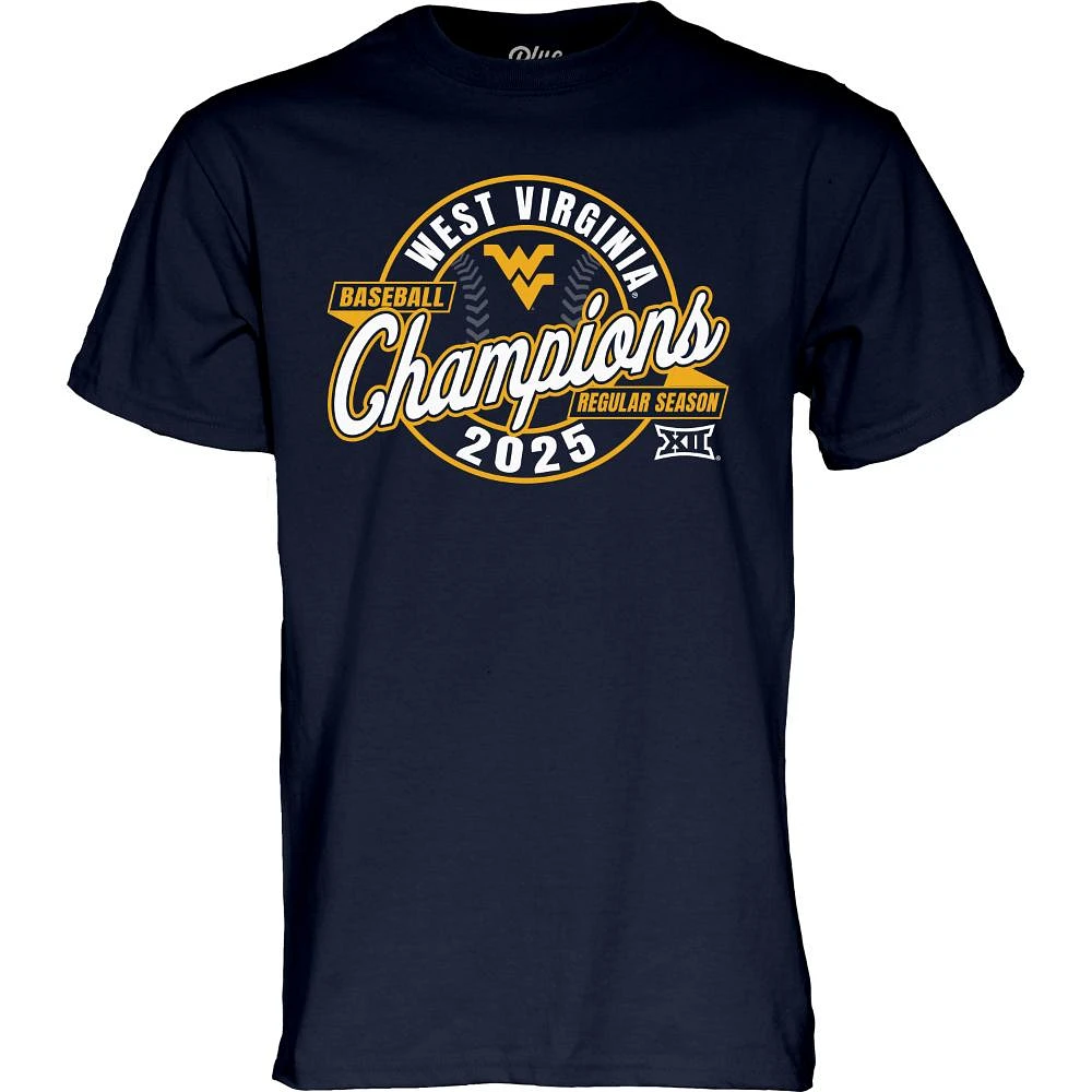 West Virginia 2025 Big 12 Baseball Regular Season Champions Tee