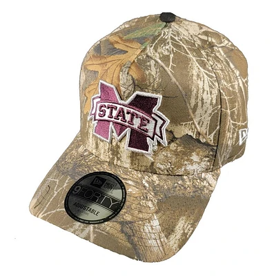 Mississippi State New Era 940 Real Tree Camo Adjustable Cap