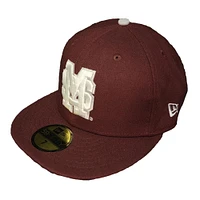 Mississippi State New Era 5950 Interlock Fitted Baseball Cap