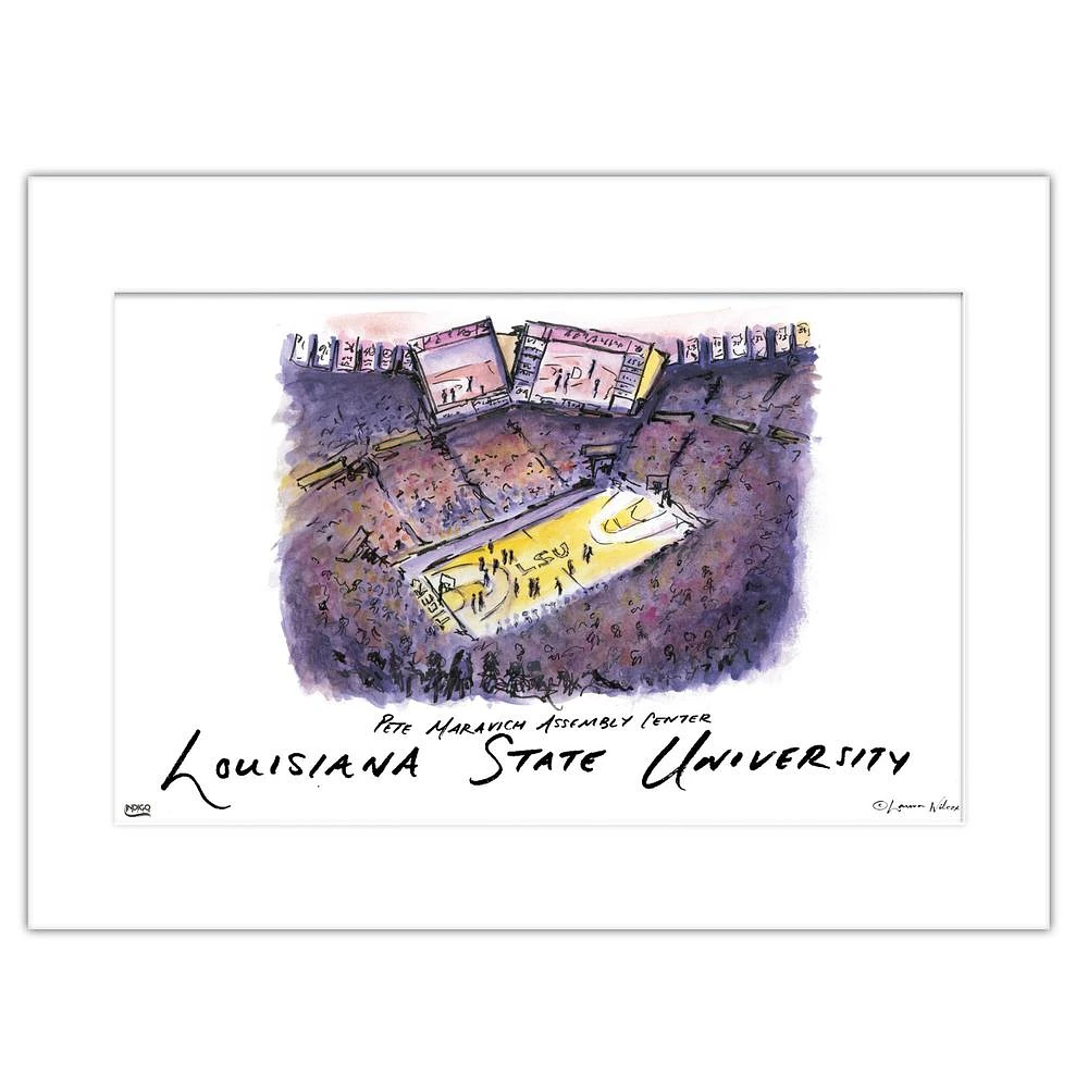 LSU Pete Maravich Assembly Center Wall Art