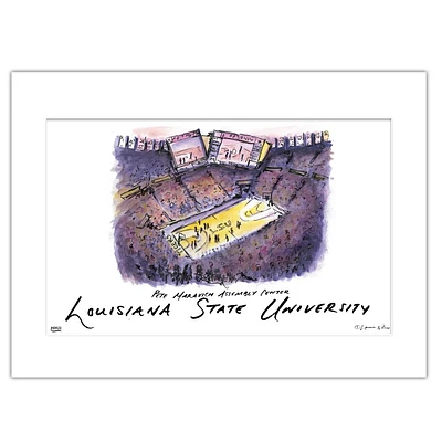 LSU Pete Maravich Assembly Center Wall Art