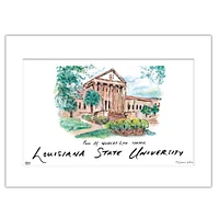 LSU Paul M Hebert Law Center Wall Art