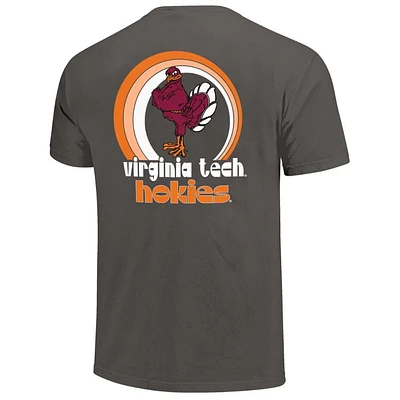 Virginia Tech Retro Circle Frame Comfort Colors Tee