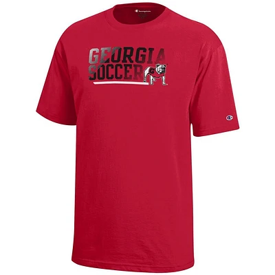 Georgia Champion YOUTH Diagonal Colors Soccer Tee