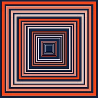 Alma Mater Collection Abstract Print Scarf