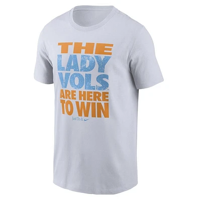 Tennessee Lady Vols 2025 Softball College World Series Nike Dugout Tee