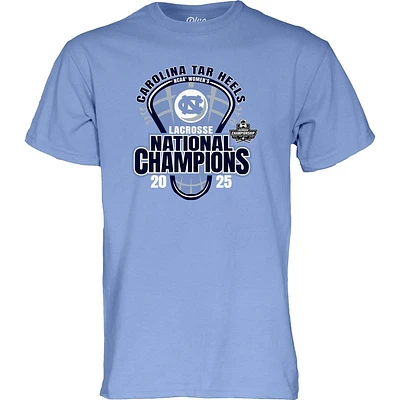 UNC 2025 NCAA Lacrosse National Champs Tee