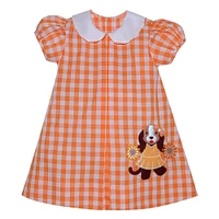 Tennessee Cheerleader Hound Dog Applique Dress