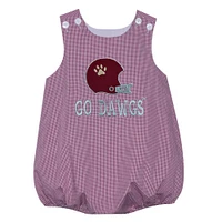 Mississippi State Infant Football Helmet Bubble Onesie