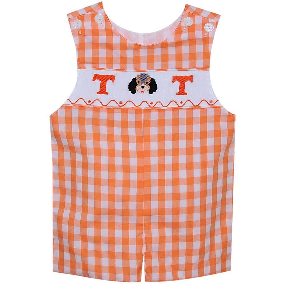 Tennessee Infant Hound Dog Smocked Shortall