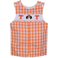 Tennessee Infant Hound Dog Smocked Shortall