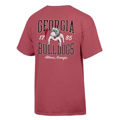 Georgia Comfort Wash Bulldogs Tee