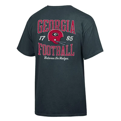 Georgia Comfort Wash Football Tee