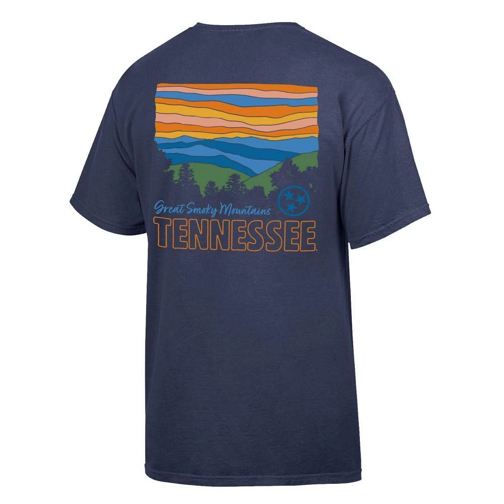 Tennessee Comfort Wash Great Smoky Mountains Tee