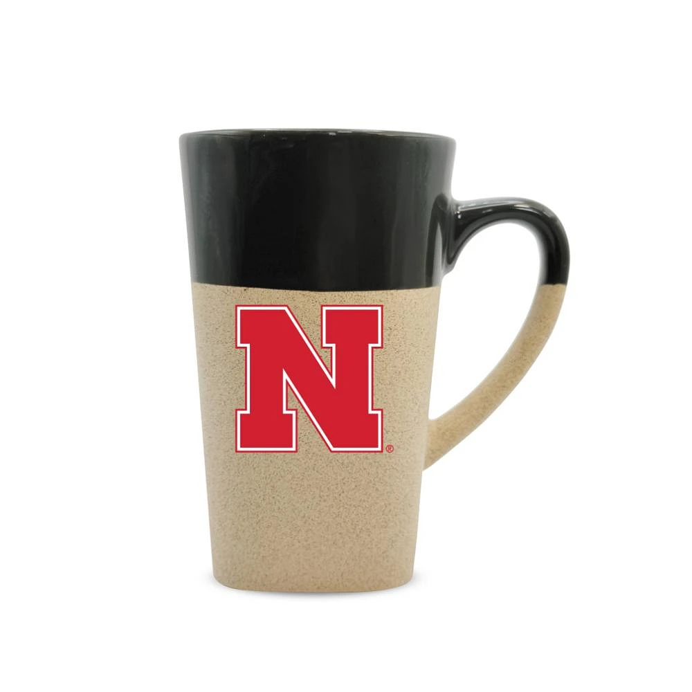 Nebraska 16 Oz Stone/Glaze Finished Mug