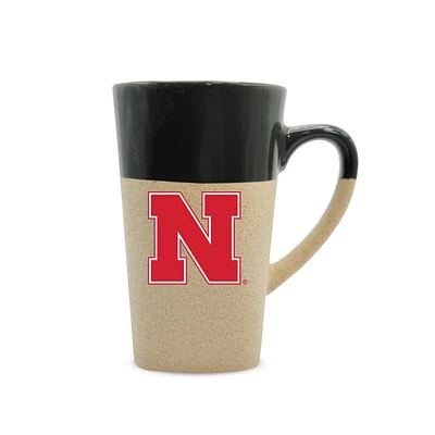 Nebraska 16 Oz Stone/Glaze Finished Mug