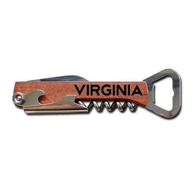 Virginia Bottle Opener and Wine Key
