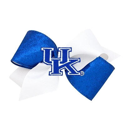 Kentucky King Two-Tone Glitz Grosgrain Hair Bow