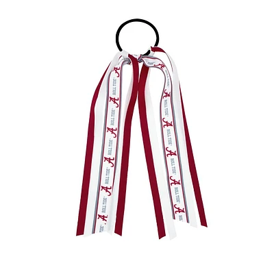 Alabama Wee Ones Logo Ribbon Streamer Hair Tie