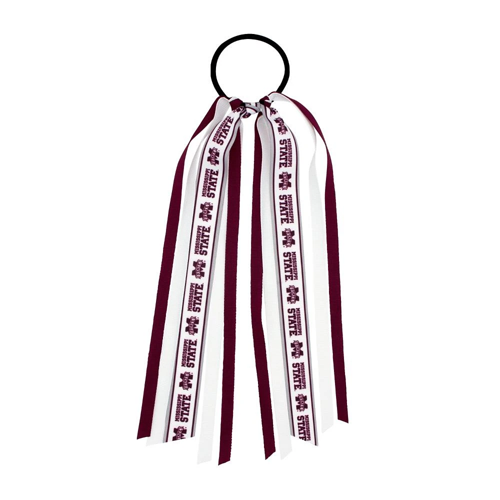 Mississippi State Wee Ones Logo Ribbon Streamer Hair Tie