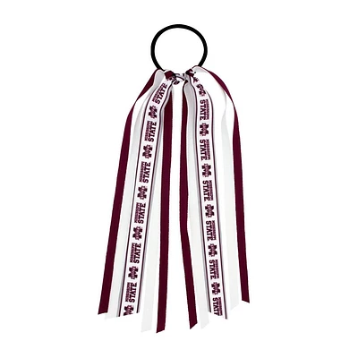 Mississippi State Wee Ones Logo Ribbon Streamer Hair Tie