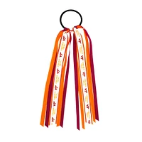 Virginia Tech Wee Ones Logo Ribbon Streamer Hair Tie