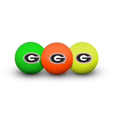 Georgia Set of 3 Neon Golf Balls