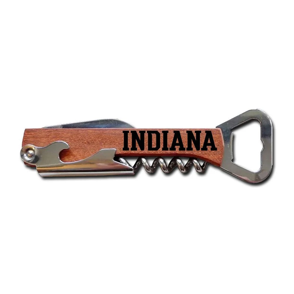 Indiana Bottle Opener and Wine Key