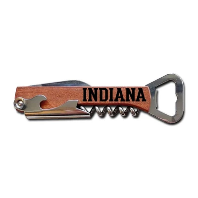 Indiana Bottle Opener and Wine Key