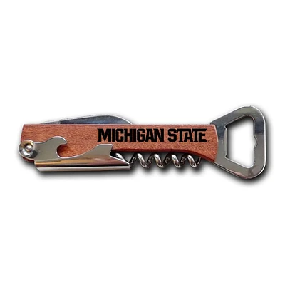 Michigan State Bottle Opener and Wine Key