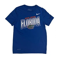Florida Nike YOUTH Dri-Fit Legend Gator Nation Tee