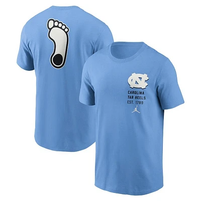 UNC Jordan Brand Record Shattered Cotton Tee