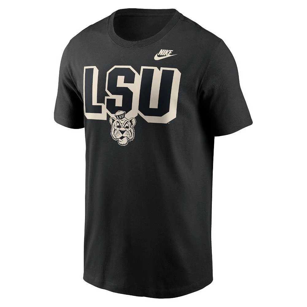 LSU Nike Legacy Pinwheel Lockup Cotton Tee