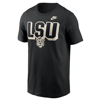 LSU Nike Legacy Pinwheel Lockup Cotton Tee
