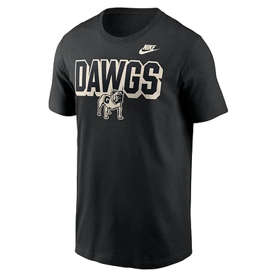Georgia Nike Legacy Pinwheel Lockup Cotton Tee