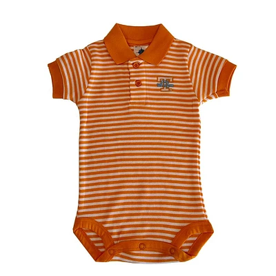 Tennessee Lady Vols Infant Striped Polo Bodysuit