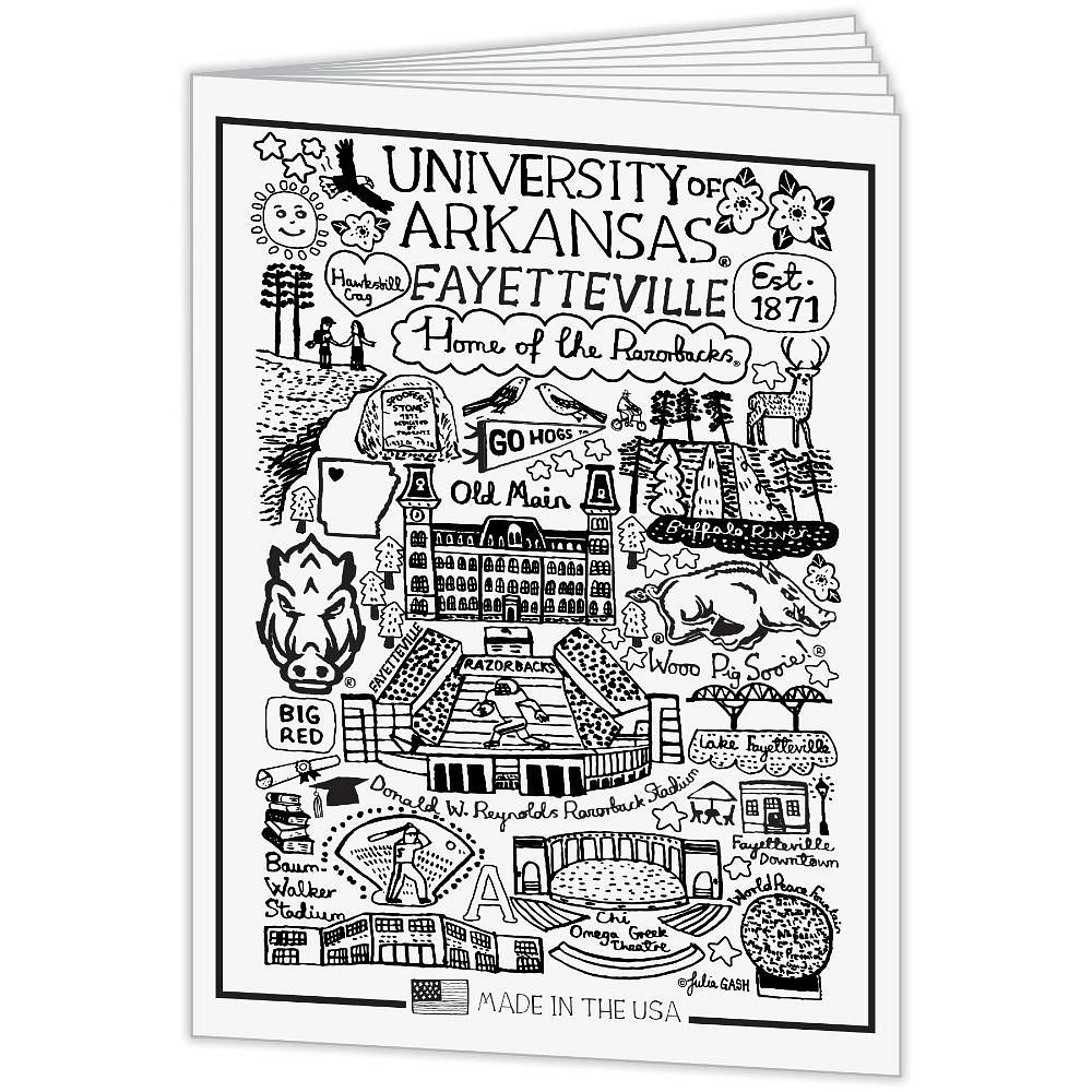 Arkansas Julia Gash Coloring Book and Crayons