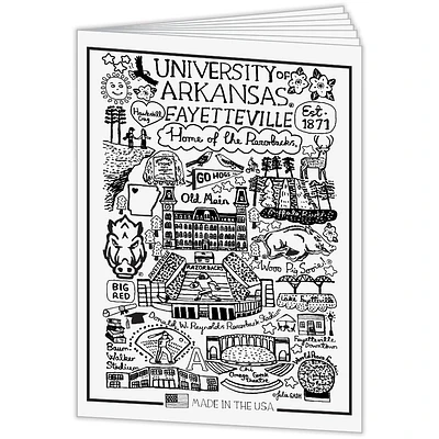 Arkansas Julia Gash Coloring Book and Crayons